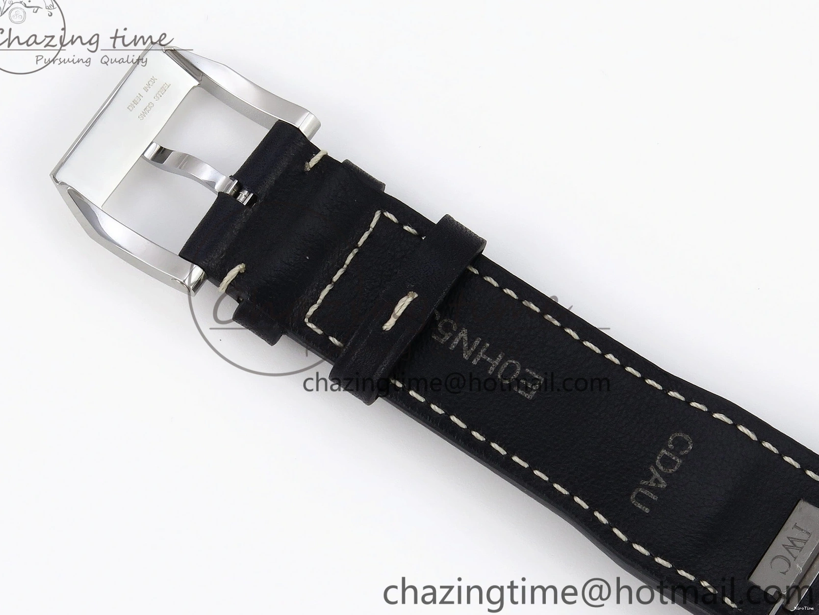 MIROTIME 1231 Pilot Mark XX IW328203 ZF 1:1 Best Edition Blue Dial on Dark Blue Leather Strap A Snug 7024